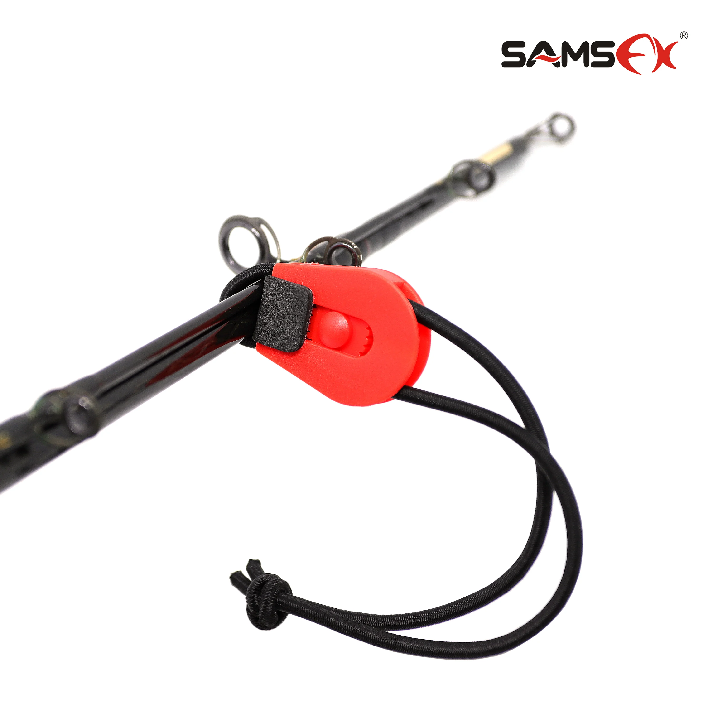  SAMSFX Fishing Rods Belt Stretchy Wrap Pole Straps