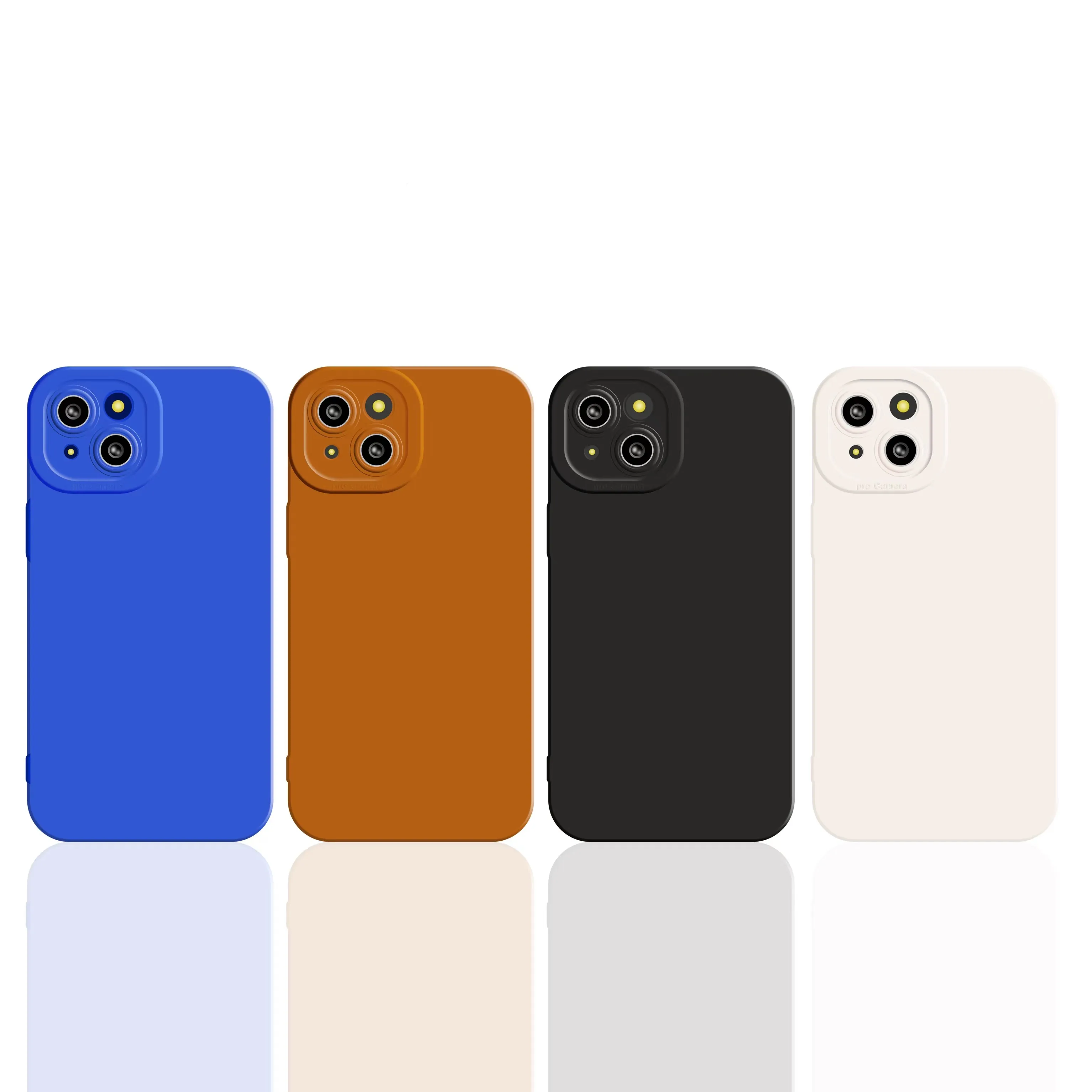 

Shockproof Soft Silicone Case For iPhone 12 11 13Pro XS Max X XR 7 8 Plus SE 2020 Camera Protection Back Covers