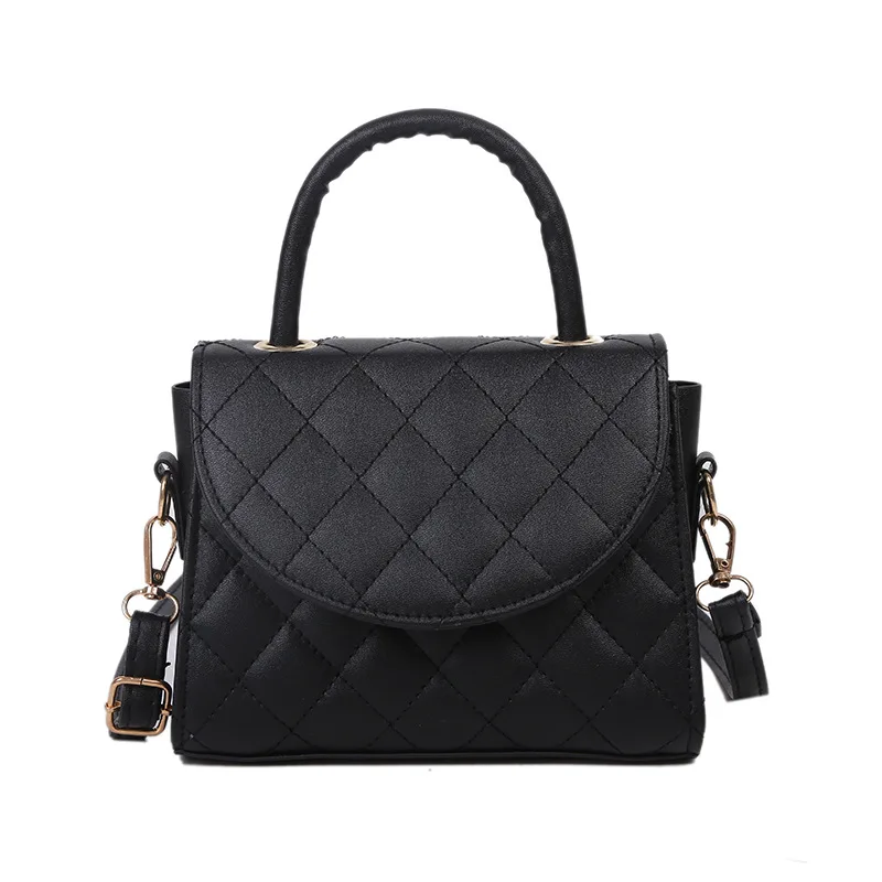 

Spot the new summer 2020 han edition PU handbag color small square BaoLing portable bag wholesale bags