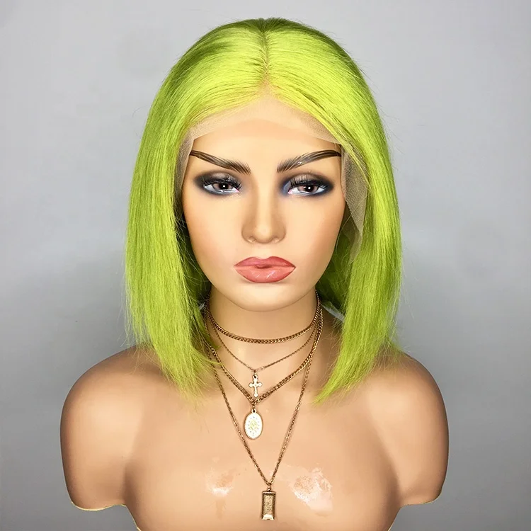 

SHY Luxe Wig Raw Hair Light Green honey blonde lace front wigs Virgin Human Hair Wigs For Black Woman With Baby Hair