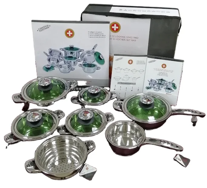 

Royal Prestige Non Stick Metal Cookware Sets Pots, Silver