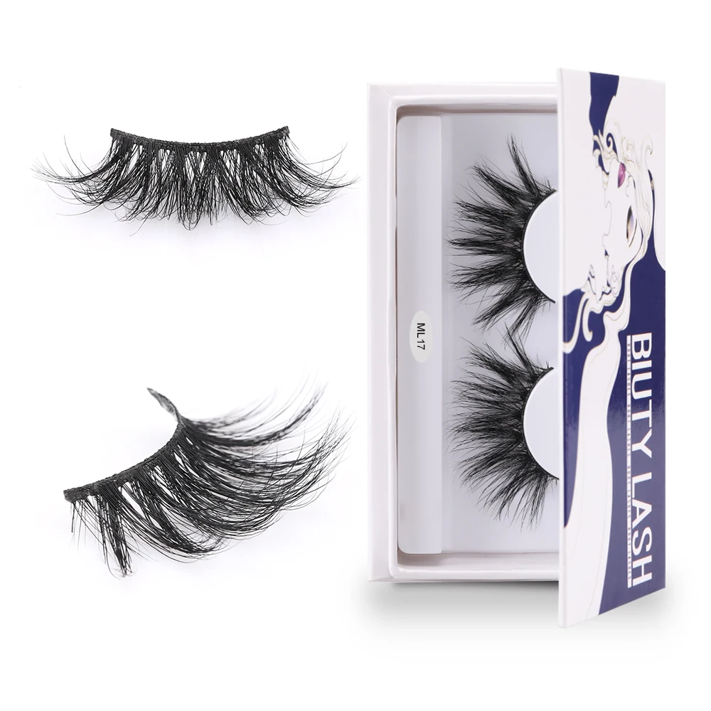 

Wholesale 25mm Eyelashes 25 mm Mink Eyelashes Vendor Private Label Eyelashes, Black