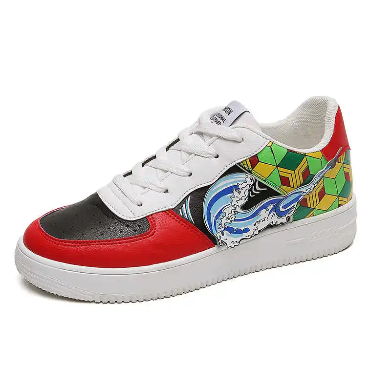 

Fashion cartoon design platform sneakers mens casual shoes