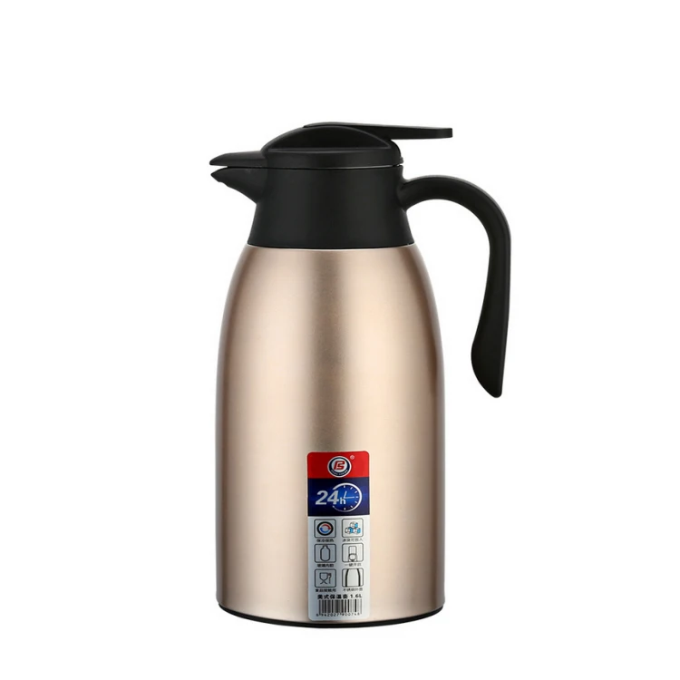 

Double Walled Vacuum Thermos 68 Oz Stainless Steel Thermal Coffee Carafe, Customized