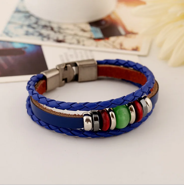 

Amazon Hot Sale New Style Punk Jewelry Charm Bracelets for Men Women