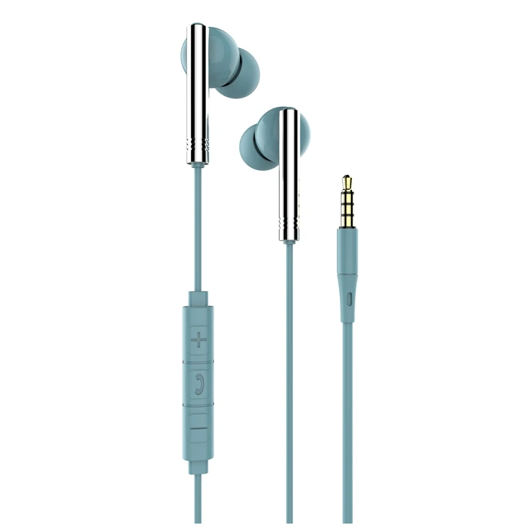 

China Supplier 3.5mm Round Plug Subwoofer Stereo Metal Earphone