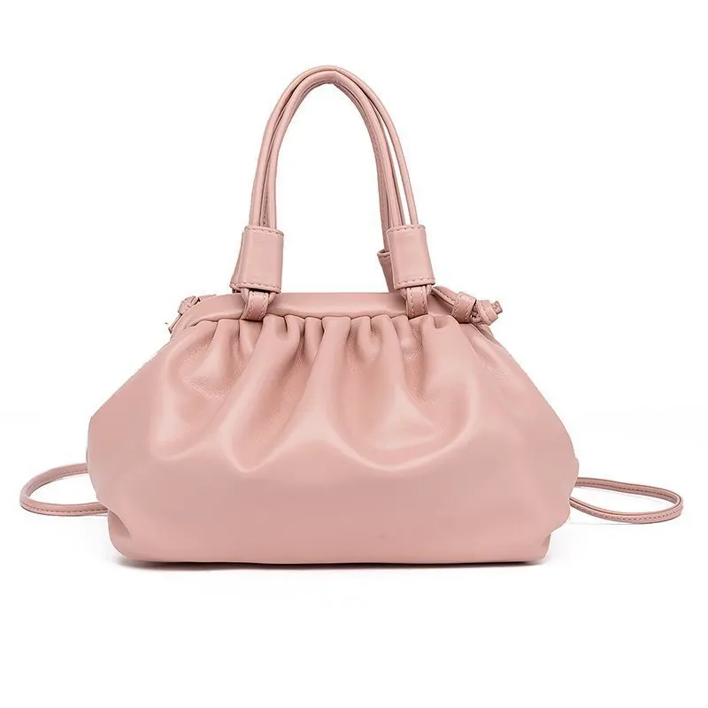 

2021 Luxury Designer Brand Girl Sling Shoulder Bag Folded Cloud Crossbody Handbag And Purse For Women, Red,khaki,black,pink,brown