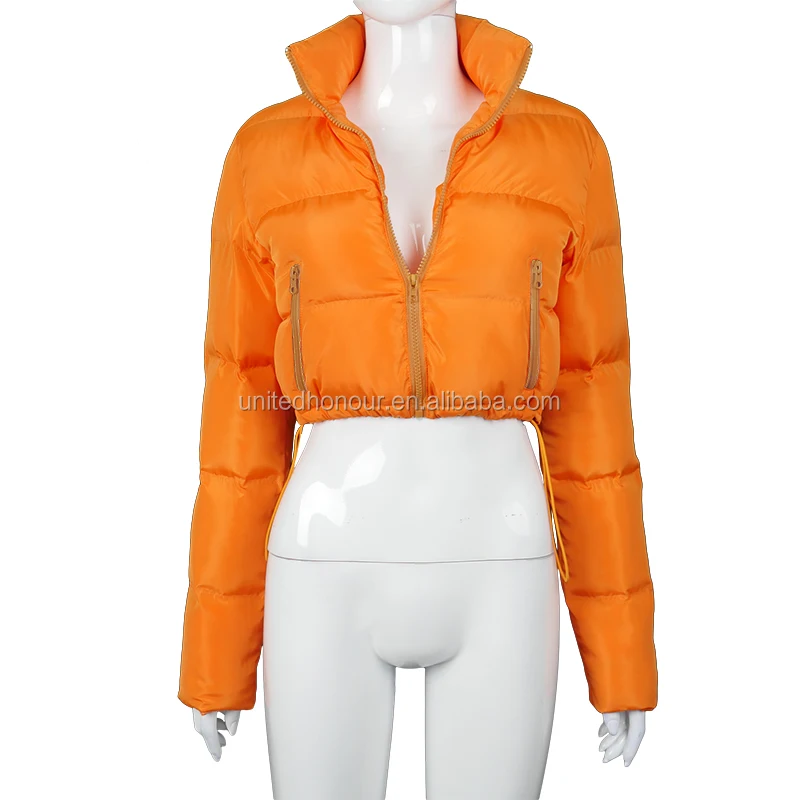 

wholesale 2021 winter women's jackets puffer plus size jacket fall winter bubble coat women warm fashion clothes, 6 colors