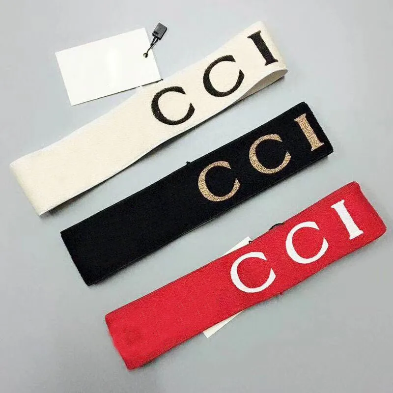 

2021 Fashion Brand Sports Headband Hat accessories Female Letter Printing Hair Scarf Running Yoga Headwear for Women Men, 20