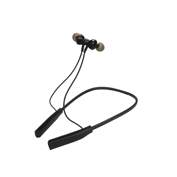 

Custom adjustable extra bass gaming 200mAh magnetic wireless gaming earphone head set neckband for sport, Black,gray,gold,red,blue