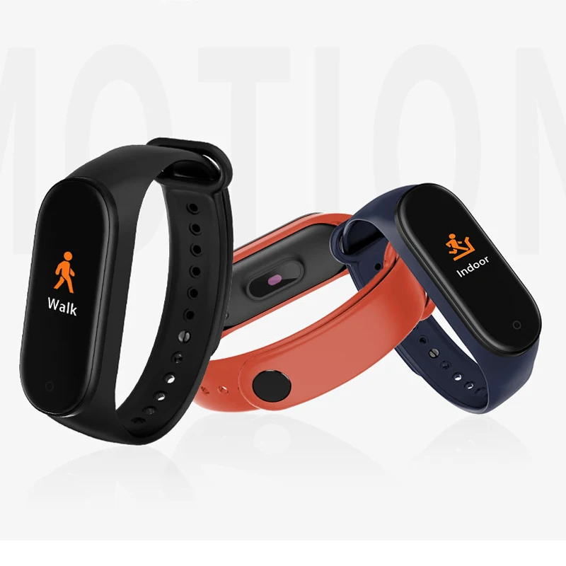 

SMAEL Smart Watch 21PJM4 Heart Rate Waterproof Sports Band Bracelet Fitness Watch, Green