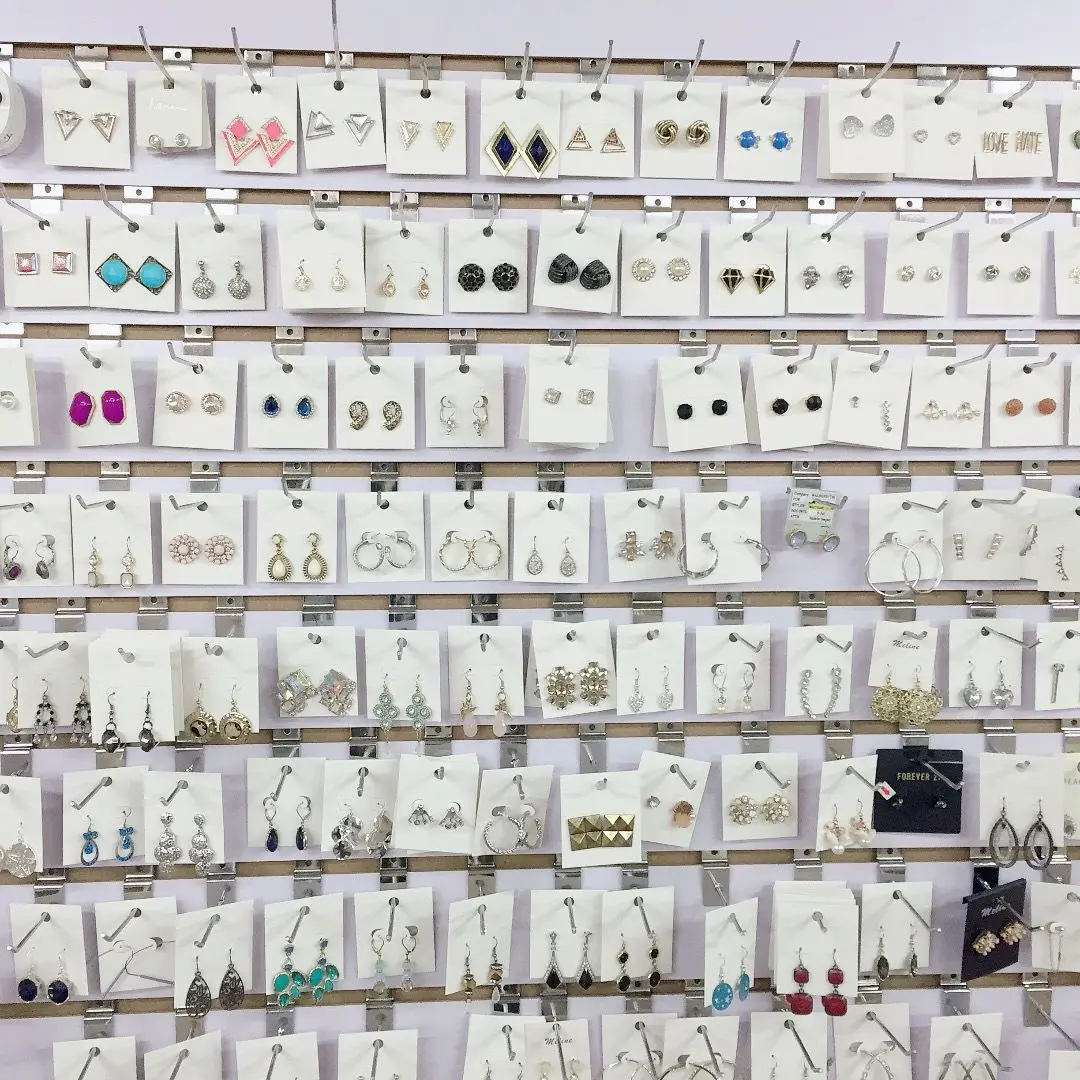 

1kg 80-150pcs mix jewelry bulk earring Earrings clearance sale by weigh sold by ear stud wholesale factory direct