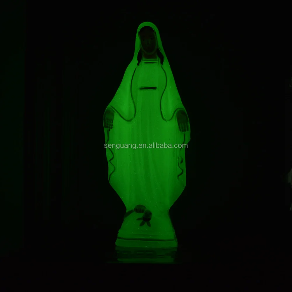 Wholesale Home Decoration Catholic Luminous Big Virgin Mary Figurine