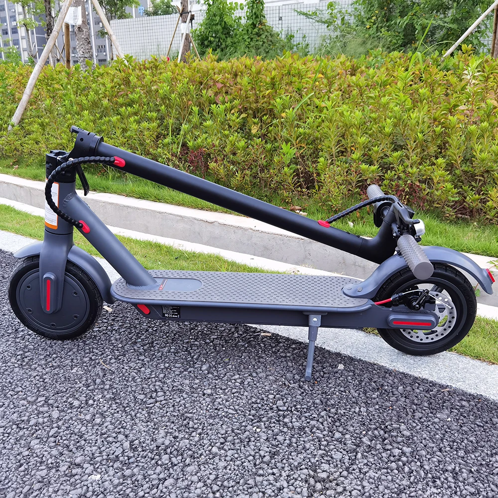 

In Stock UK Warehouse Electric Scooters Drop Ship 8.5inch 350W Folding Scooters For Adults With APP Lock, Black