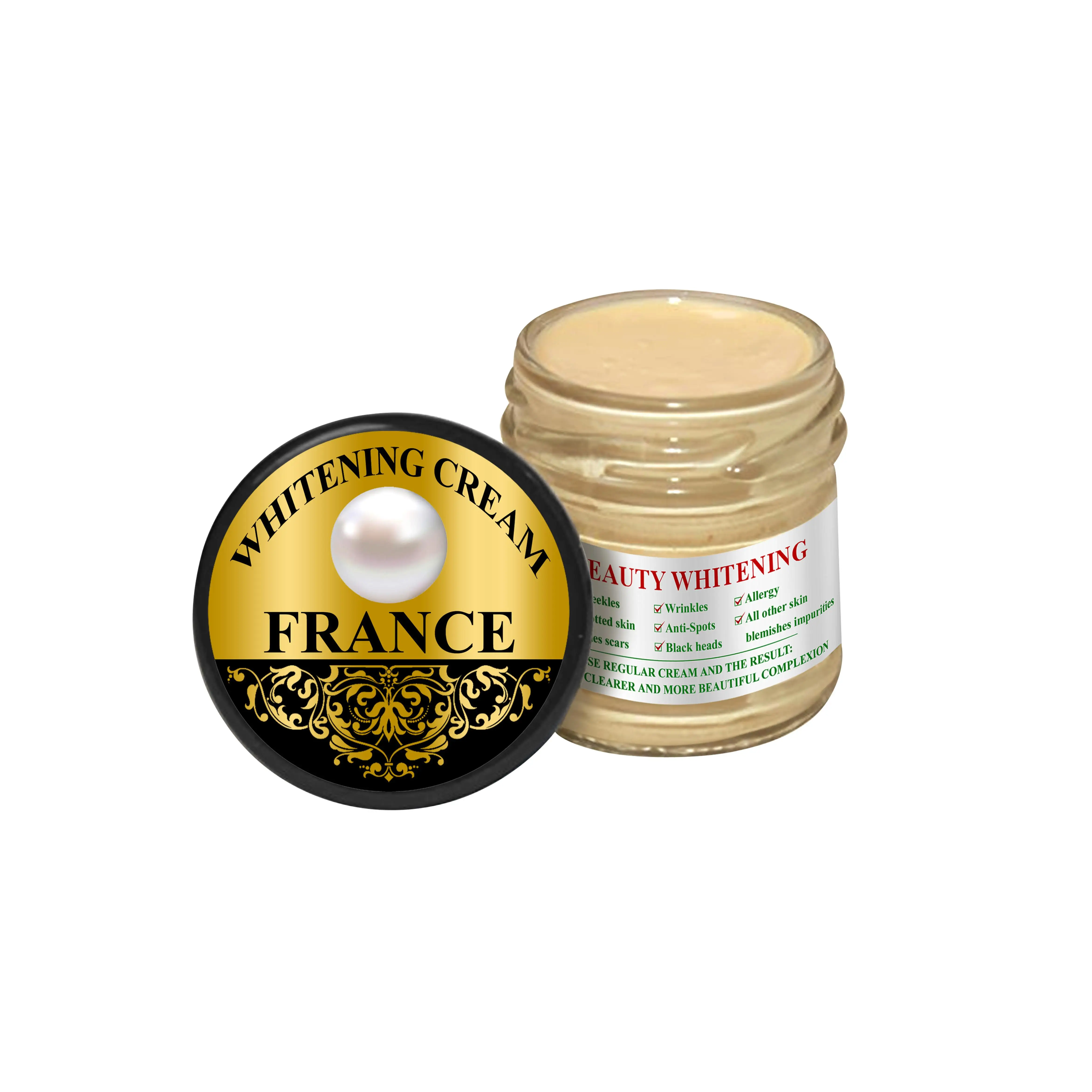 

ROUSHUN beauty whitening cream reduce dark spots fair complexionturn on pearls whitening and moisturizing skin