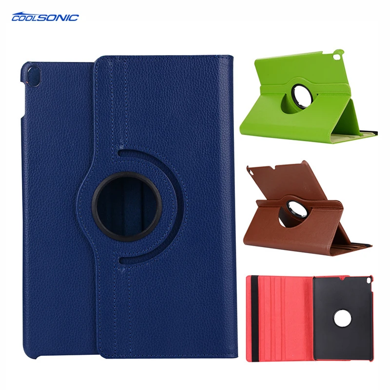 

2021 Most Popular 360 Degree Rotatable Swivel Flip Stand PU Leather + PC Tablet Case for iPad Pro12.9 2018, Multi colors