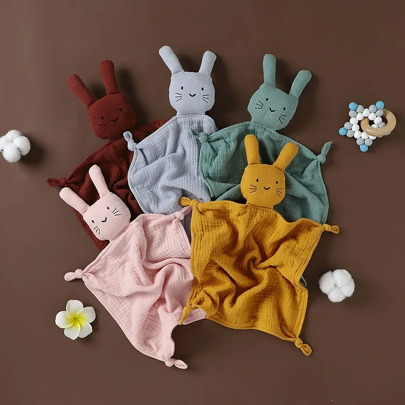 

Wholesale Soft And Cute 100% Organic Cotton Muslin Baby Blanket