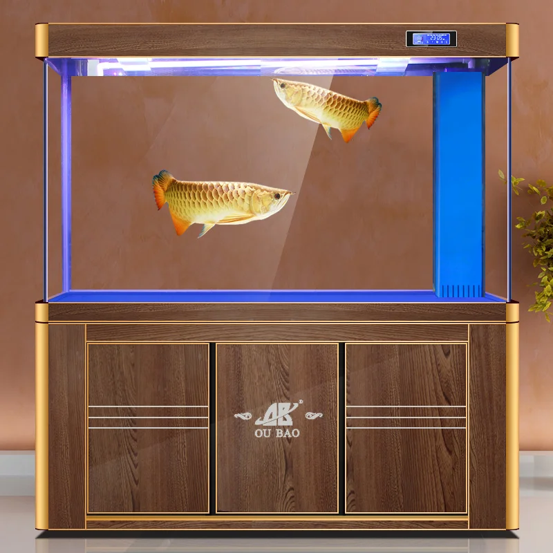 

Factory Custom High Quality Clear Square Fiberglass Arowana Fish Aquarium Tank