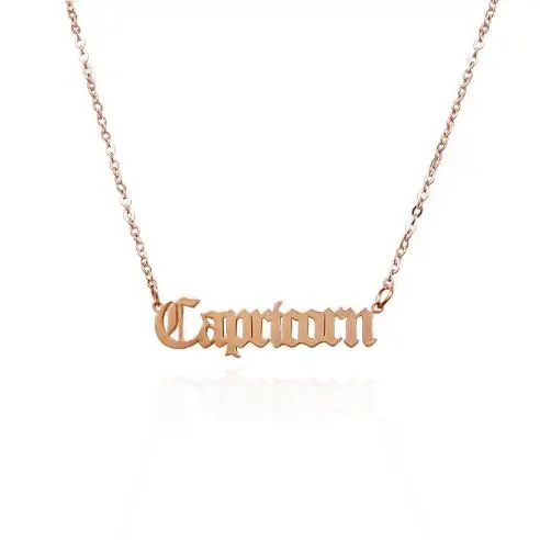 

New Product Multi-colored Stylish and Modern Zodiac Pendant Gold Plated for Personal decoration