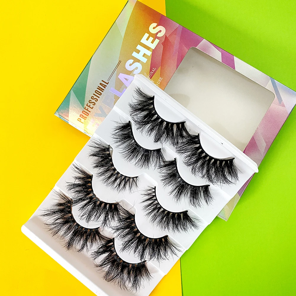 

Create your own brand private label eyelash box 3d mink lash false eyelashes custom bling lashes box vendor, Black color