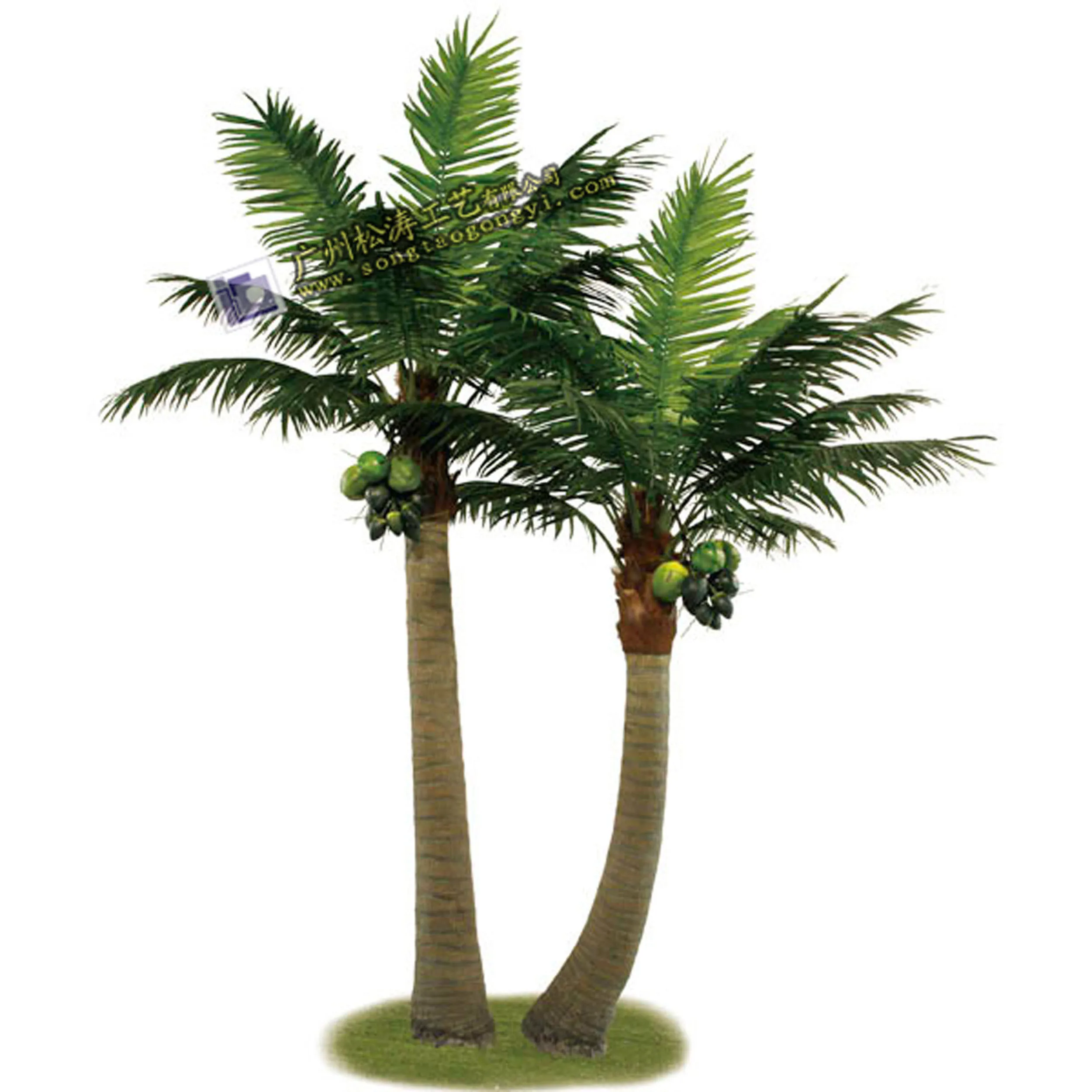 

New Cheap 10Ft Artificial Indoor Outdoor Coconute Palm Tree For Sale