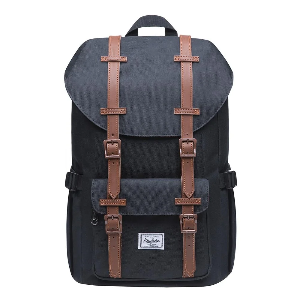 

KAUKKO Laptop Outdoor Backpack, Traveling Rucksack Fits 15.6 Inch Laptop