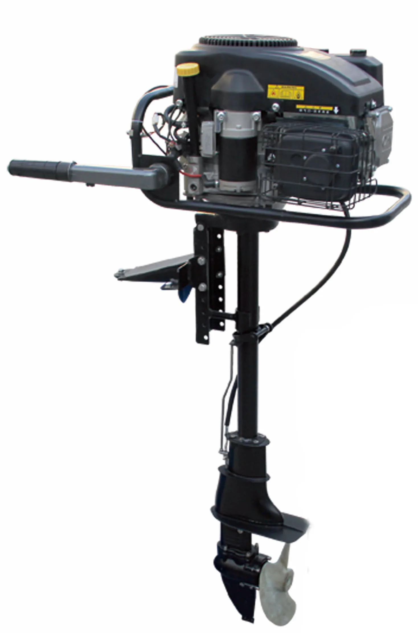 15hp 452cc Gasoline Outboard Engine With Extent Fuel Tank Electric