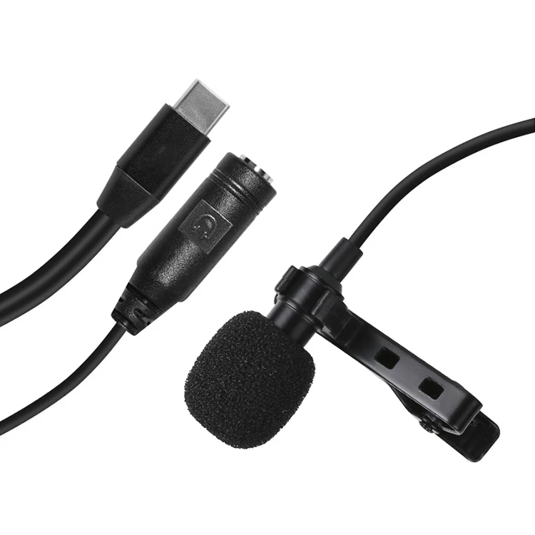 

Smart Phone Recording Microphone Lavalier Style Earphones for YouTube livestream broadcast