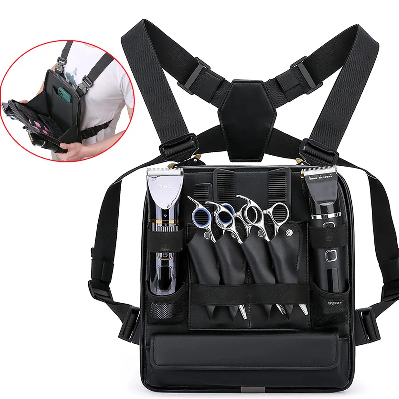 

Wholesale Barber Bag For Functional Tools Storage Stylist Salon Barber Backpack Men Chest Bag For Barber