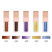 

ODM professional organic cosmetics glitter eyeshadow set no label liquid eyeshadow