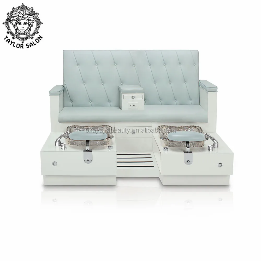 

Luxury spa pedicure chair spa double seat pedicure chairs, All color are available