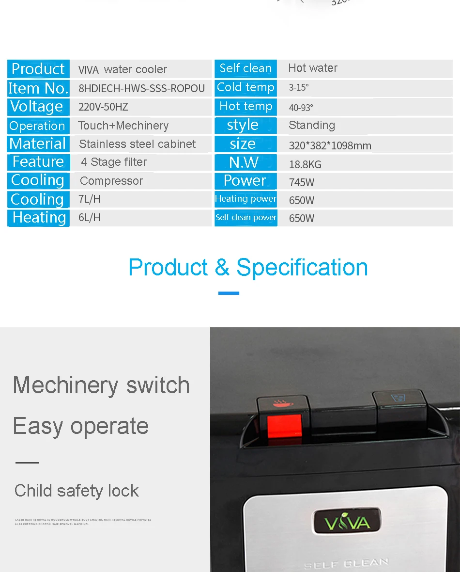 viva water dispenser filter