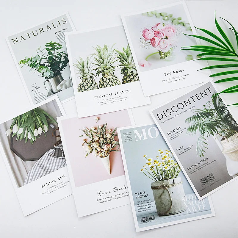 

Fashion New Nordic Card INS Decoration Photo Props Photography Shooting Props Magazine Photo Wall Background Paper, Optional