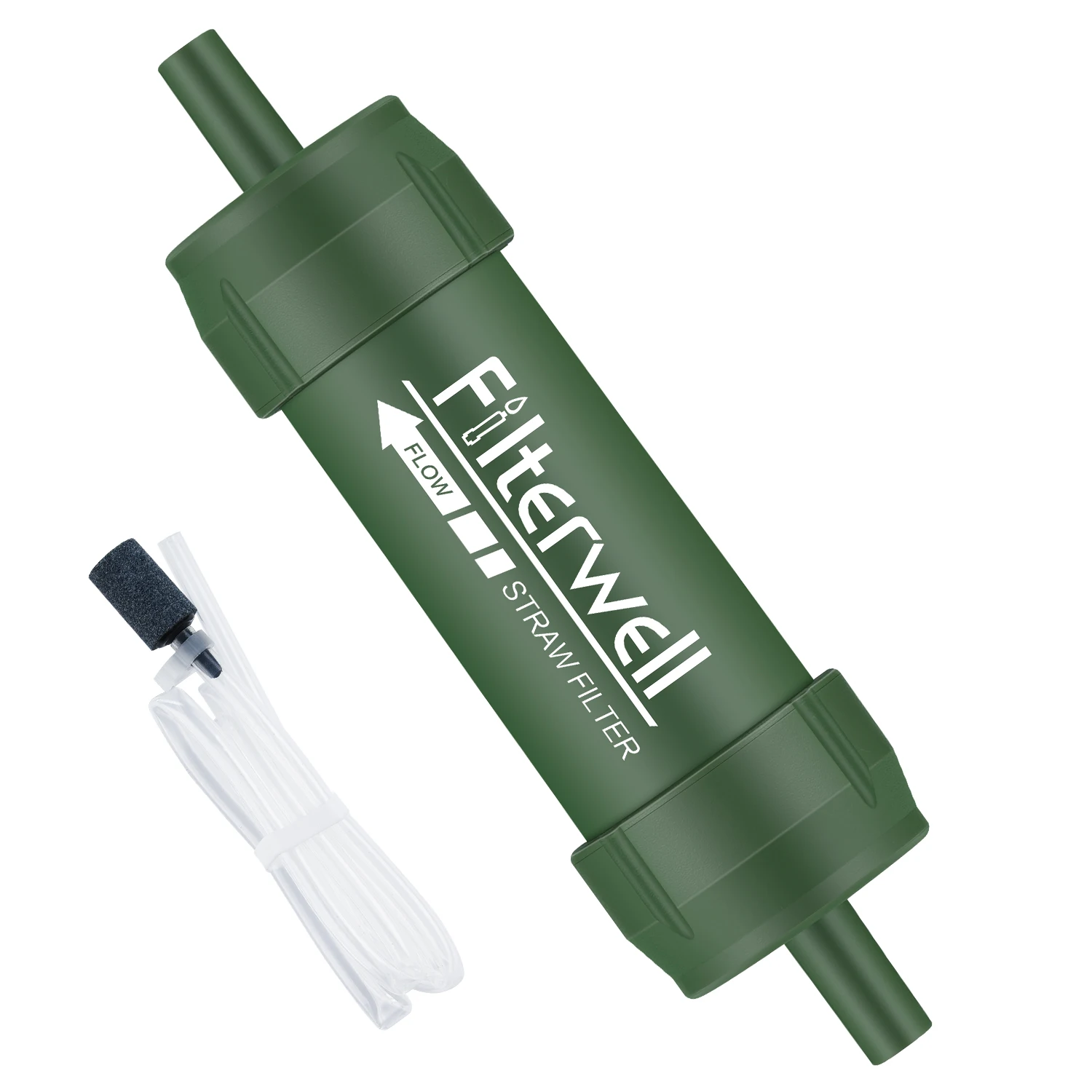 

life water straw portable water filter for survival kit