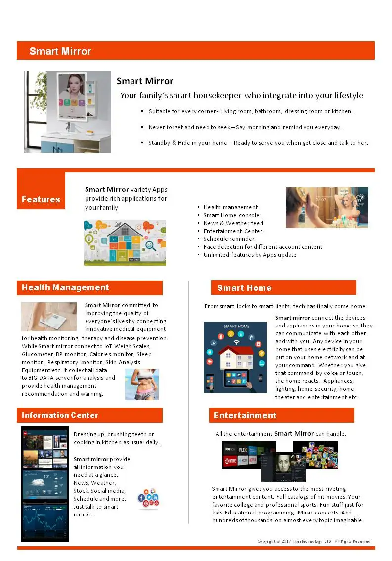 Espejo Inteligente Con Pantalla Táctil Para Baño,Espejo De Maquillaje