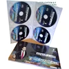 Custom 4panel 4pcs Digipak for CD/DVD Replication with 2-CD Digitray