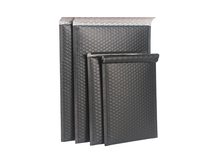 Wholesale Padded Envelope Custom Printed Matte Bulk Black Big Large