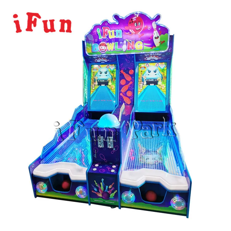 Ifun 볼링 인기있는 숲 볼링 게임 더블 레인 전자 볼링 기계 아케이드 게임 비디오 게임| Alibaba.com