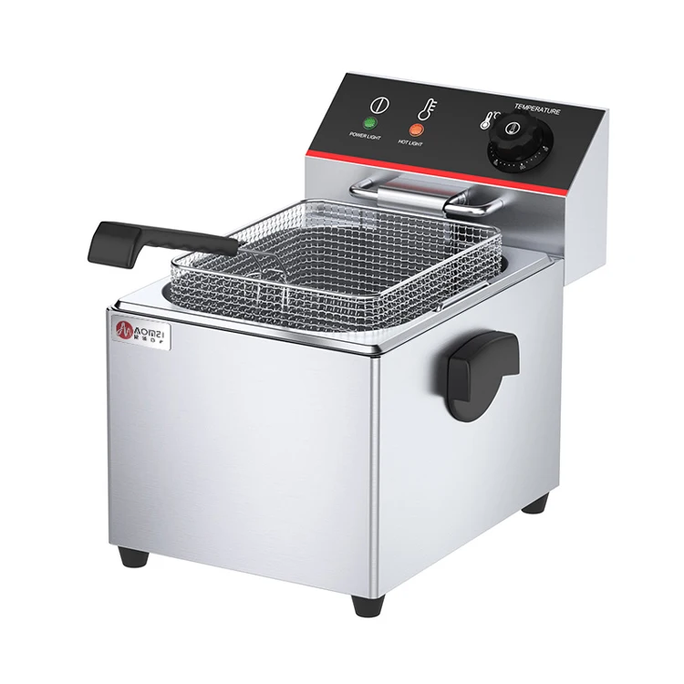 
Commercial 8L electric stainless steel deep fryers  (1600071156979)