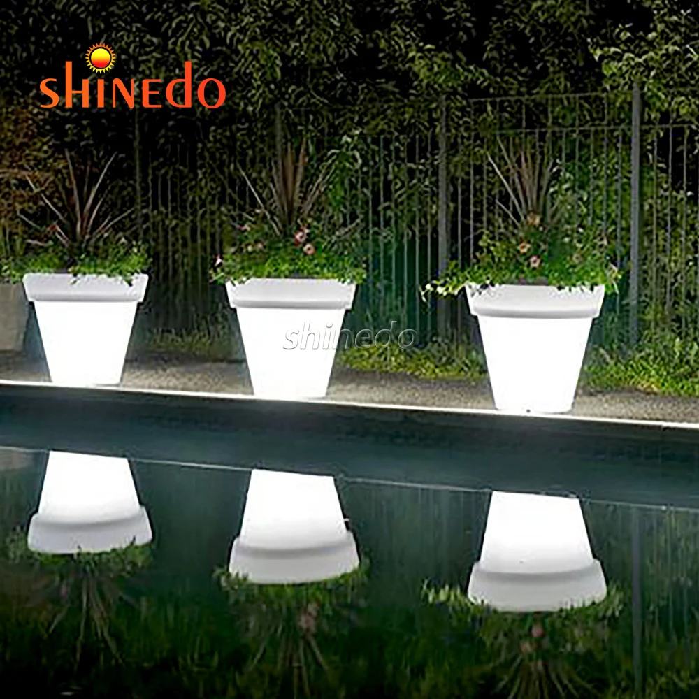 

Solar Powered Outdoor LED light Flower Lamp Solar Flower Pot For Outdoor,Garden,Courtyard