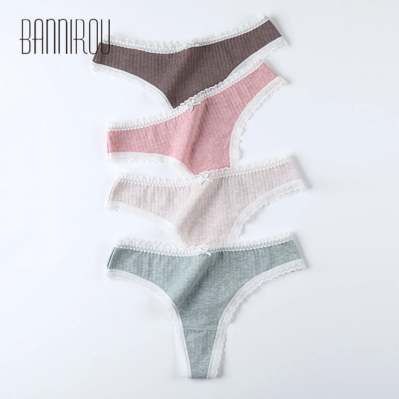 

Thongs For Woman Solid Panties Female Underwear Pure color soft and high quality M-XL 5 Colors, Light gray,dark gray,pink,light pink,green