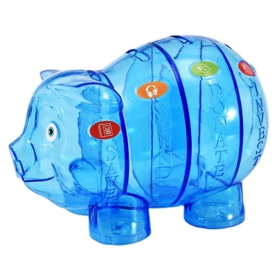 

PS Alcancias Roba Monedas Four Compartment Money Box Piggy Banks