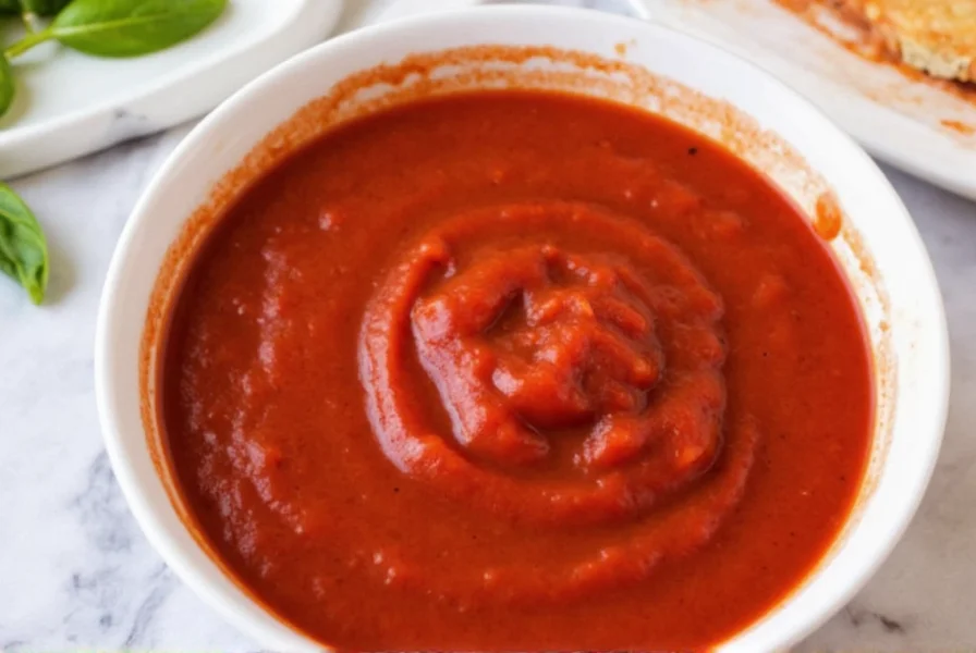 Step-by-step preparation of authentic marinara sauce in a copper pot
