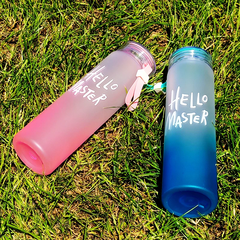 

Mikenda Cheap custom personalised travel cute insulated glass water bottles