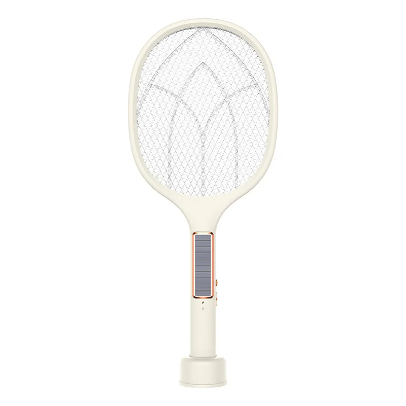 

High quality USB Rechargeable Battery Mosquito Zapper fly Swatter with lamp 2 in 1 Electric Mosquito Killer racket