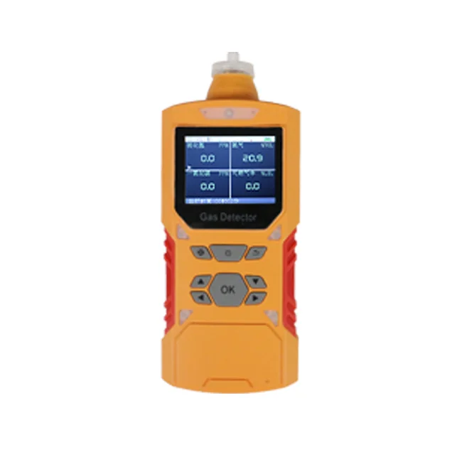 

Portable EX H2S CO O2 air quality gas monitor 4 in 1 leak detector gas analyzer