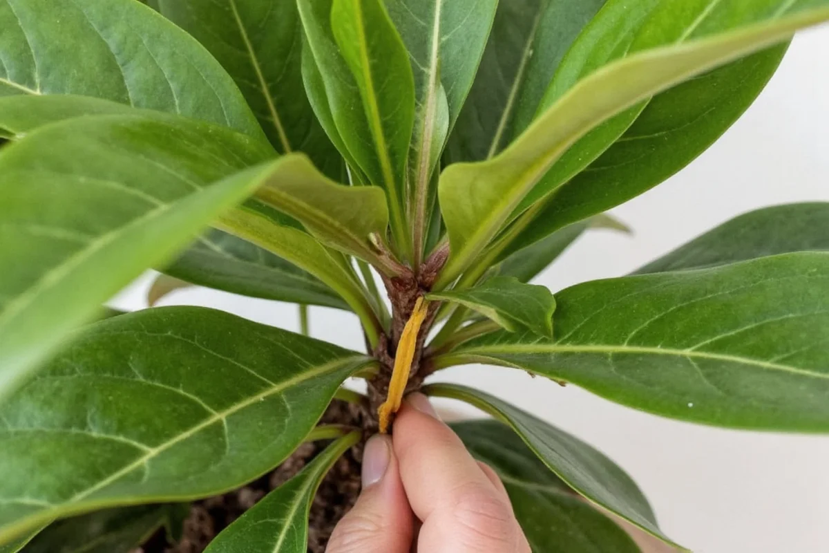 how do you prune a rubber plant