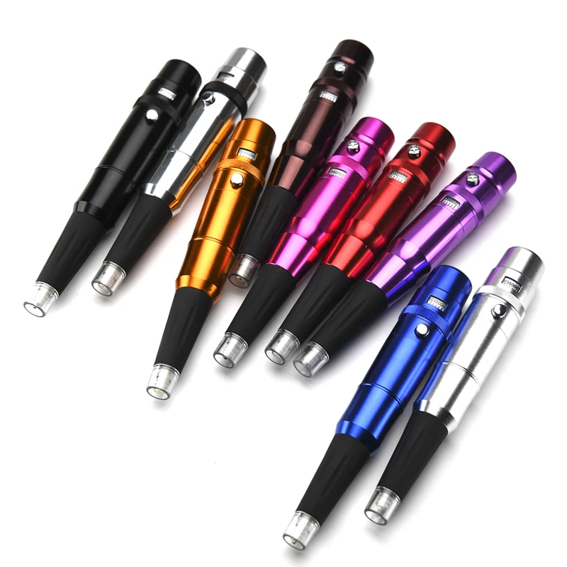 

Professional Tattoo Equipment For Tattooing & Permanent Manual Makeup Tattoo Machine pen, Red ,black , blue,sliver , yellow,coffee ,purple