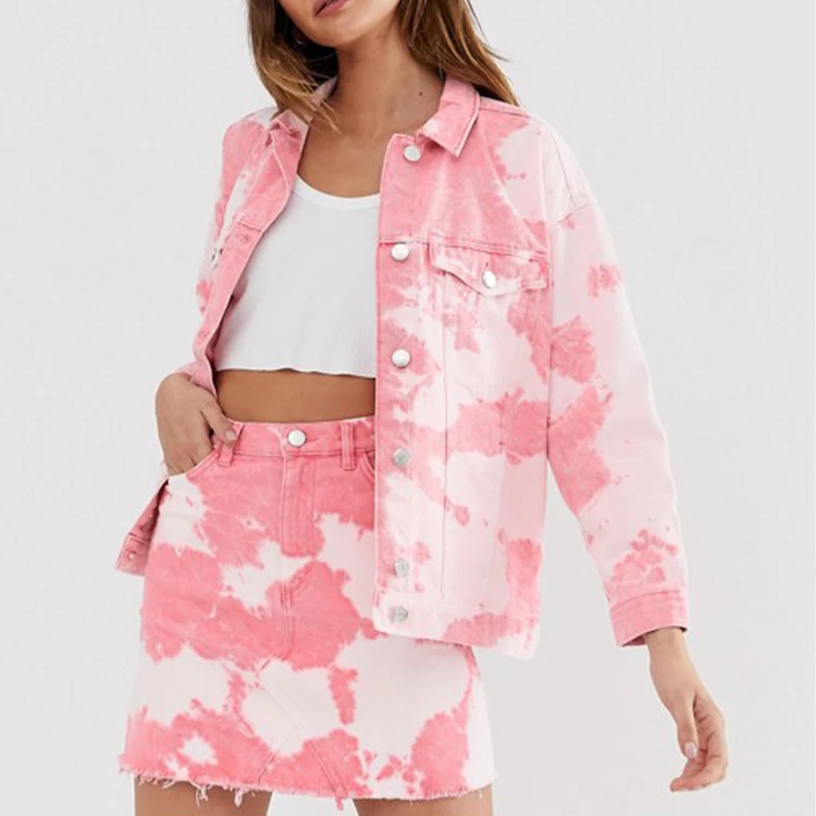 Womens tie dye jacket Clearance