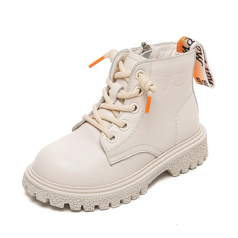 

2021 autumn and winter new boys and girls thick-soled kids winter boots kids shoes